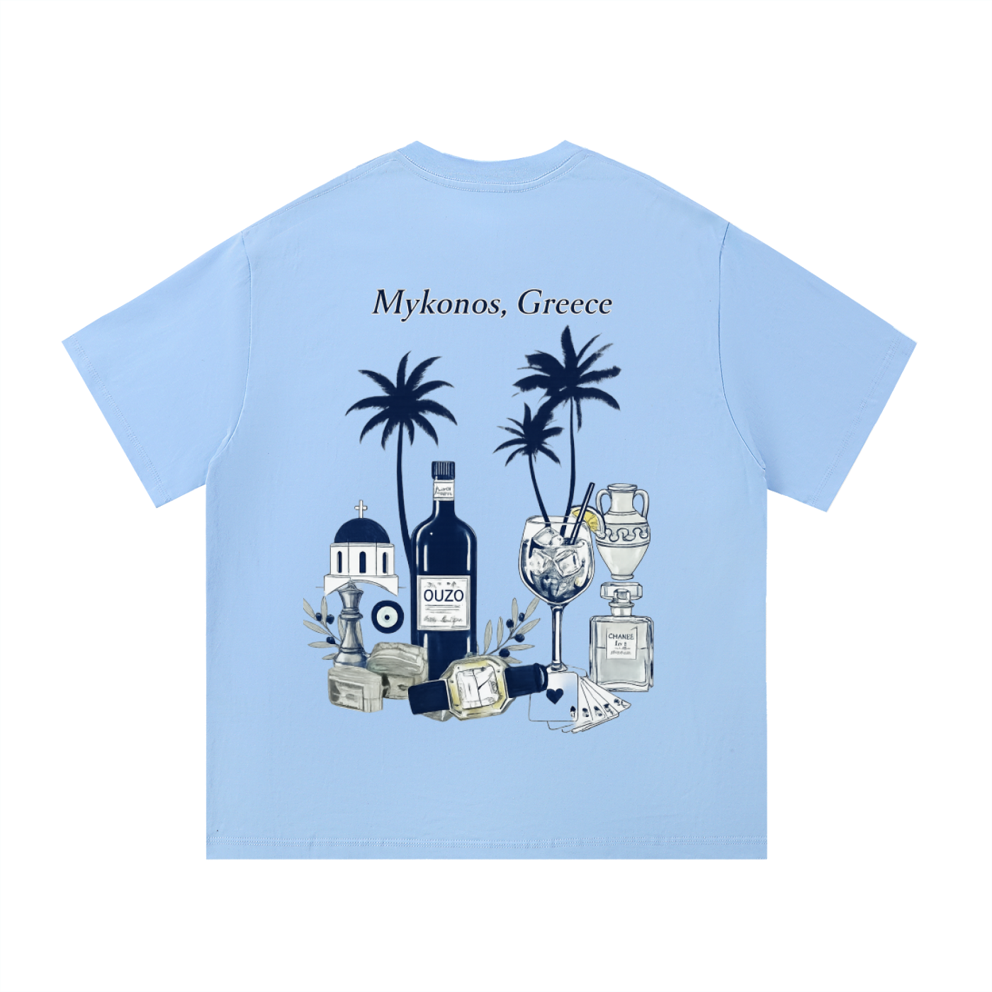 Mykonos Essential Cotton T-Shirt