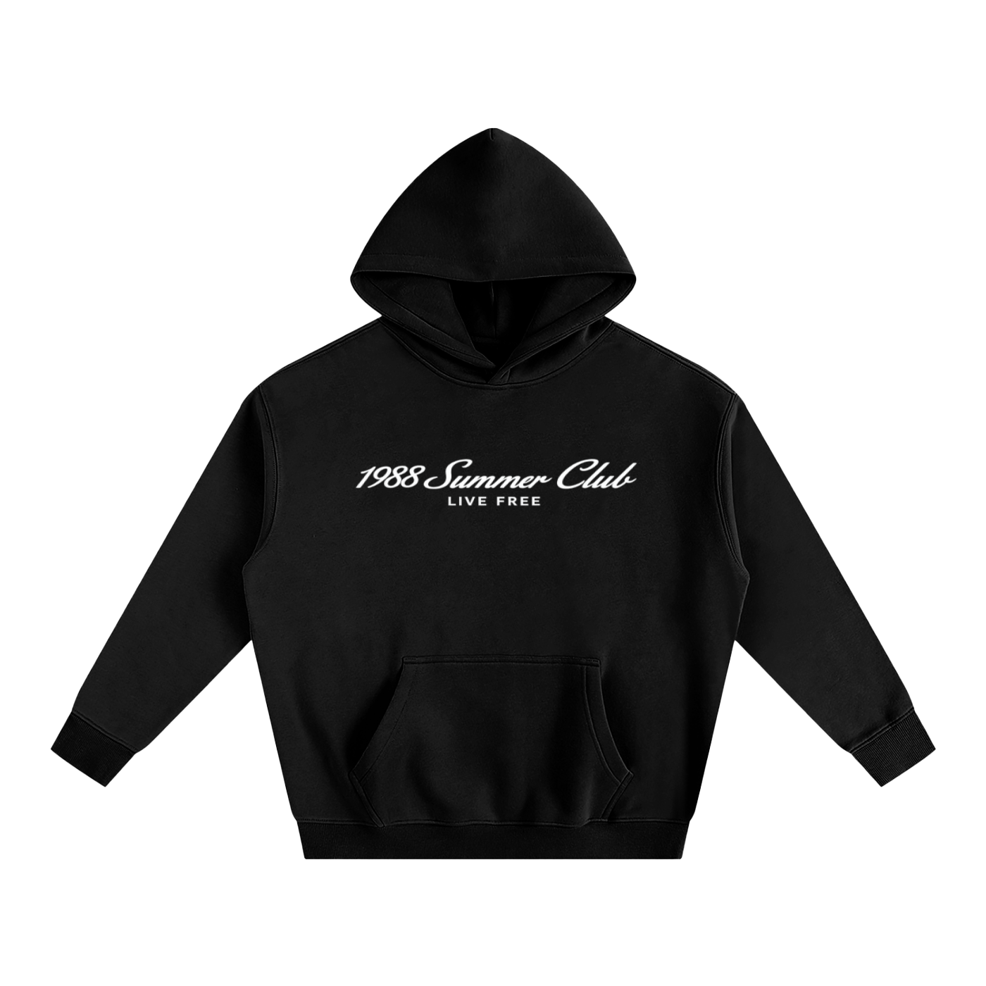 Monaco: Oversize Fleeced Hoodie