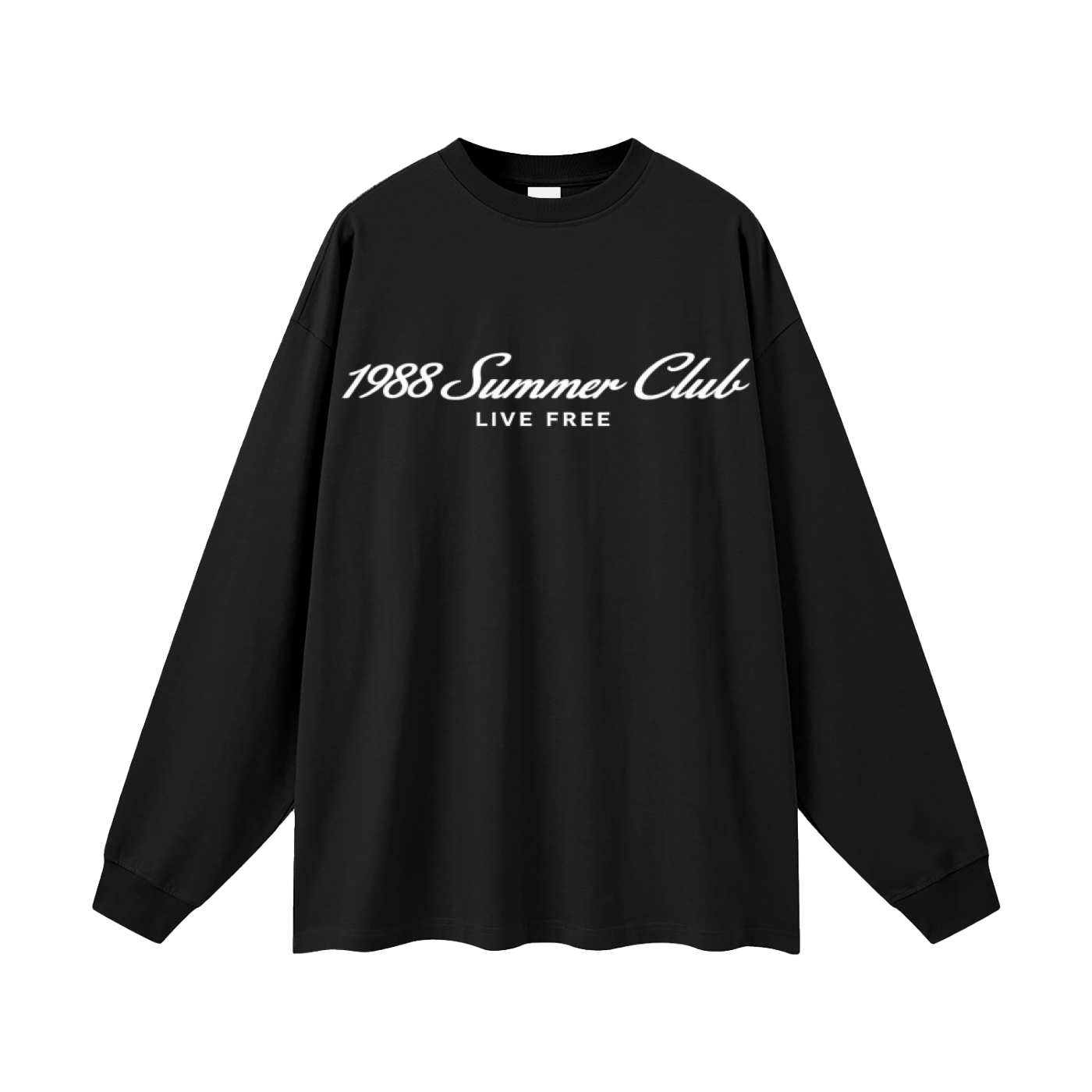 Naples: Oversized Unisex Long Sleeve T-Shirt