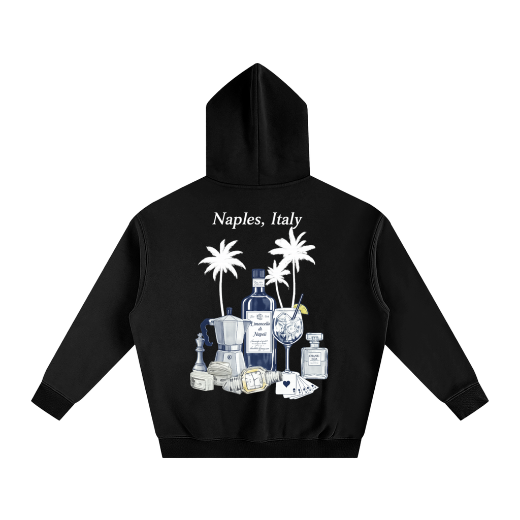 Naples: Oversize Fleeced Hoodie