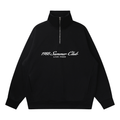 Naples: Quarter-Zip Drop Shoulder Sweatshirt