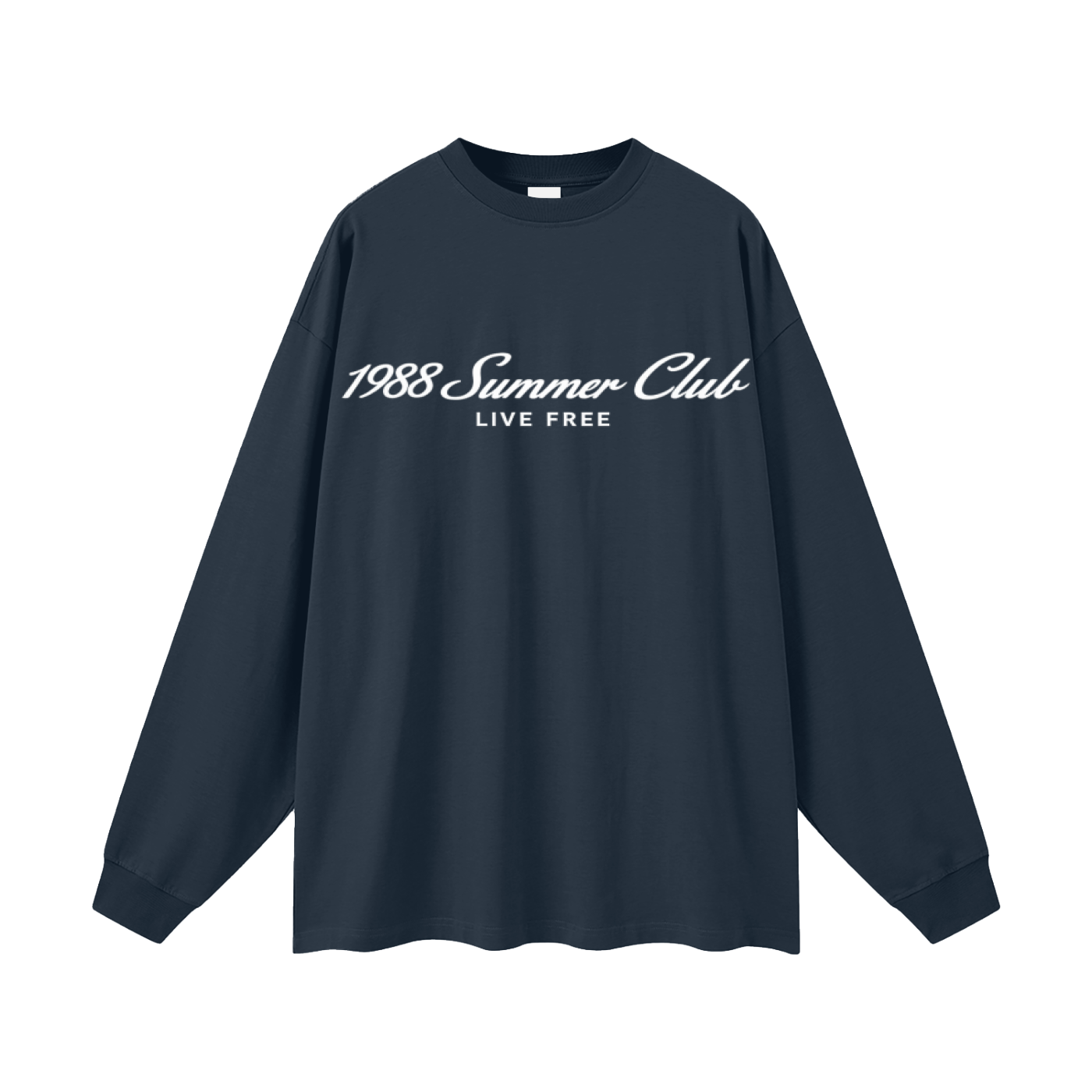 Naples: Oversized Unisex Long Sleeve T-Shirt