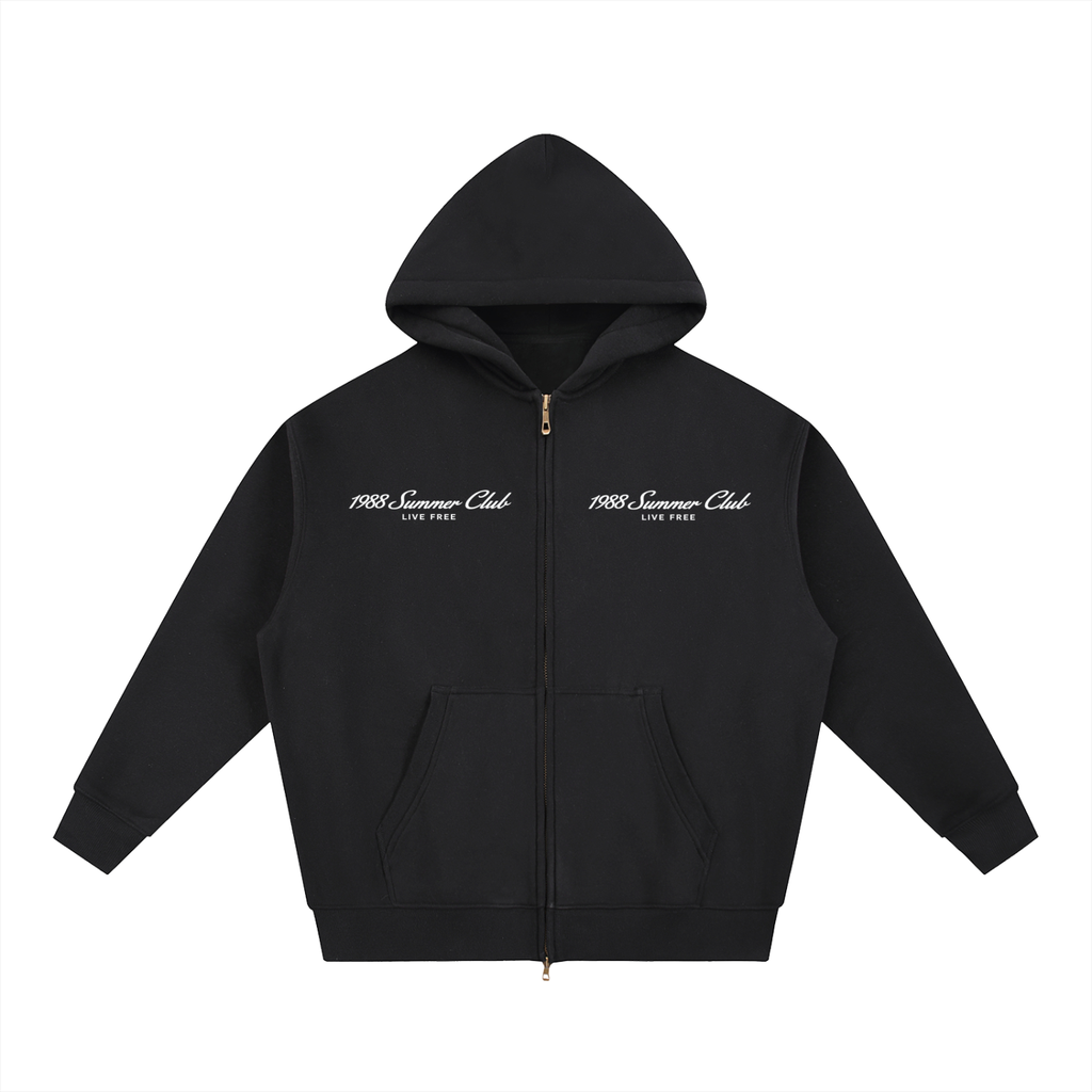 Monaco: Essential Oversized Fleece Boxy Hoodie