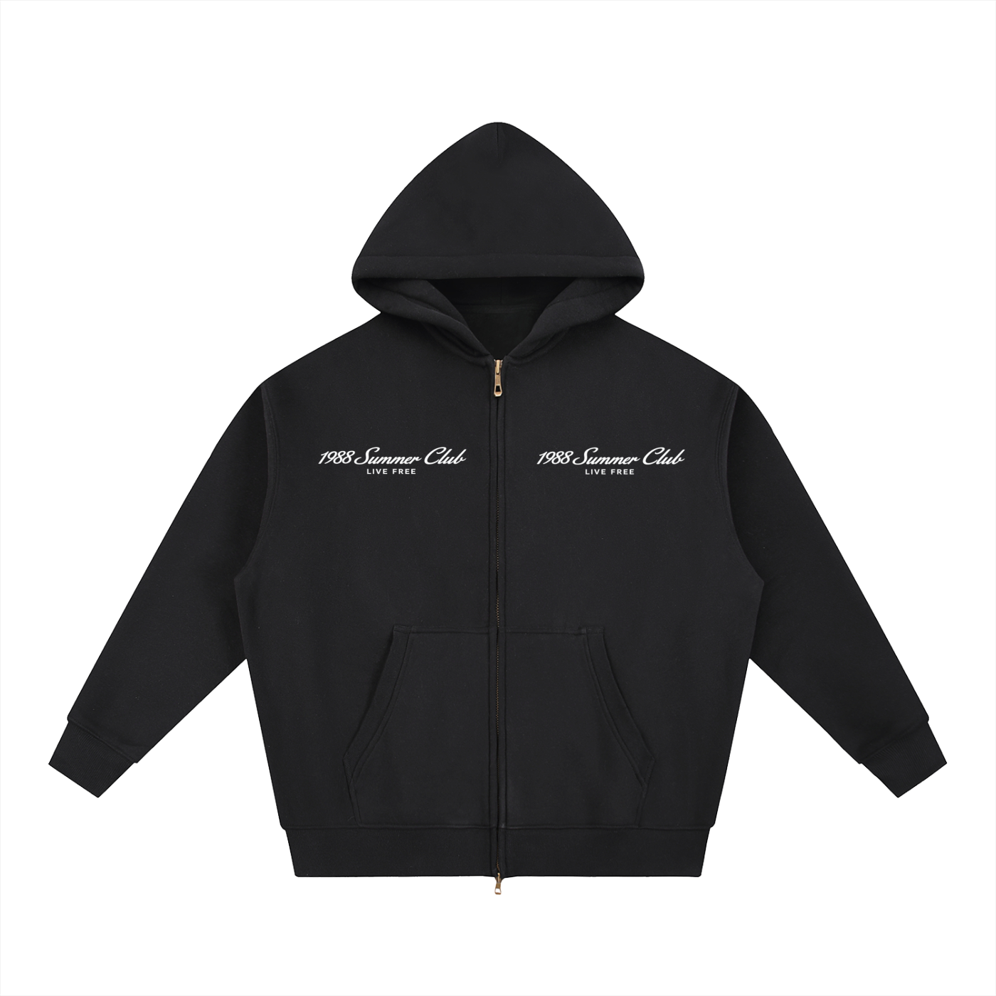 Monaco: Essential Oversized Fleece Boxy Hoodie