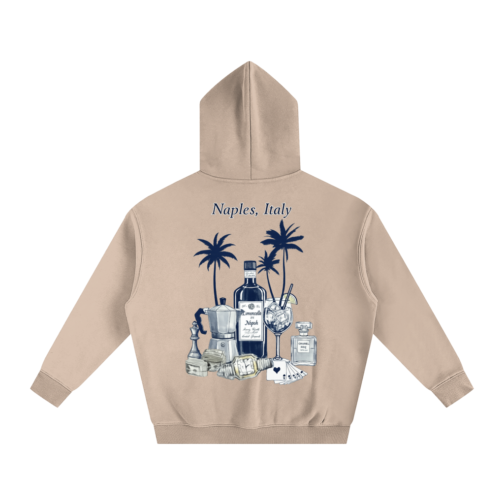 Naples: Oversize Fleeced Hoodie