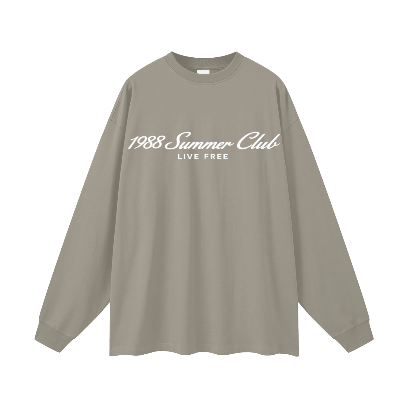 Naples: Oversized Unisex Long Sleeve T-Shirt