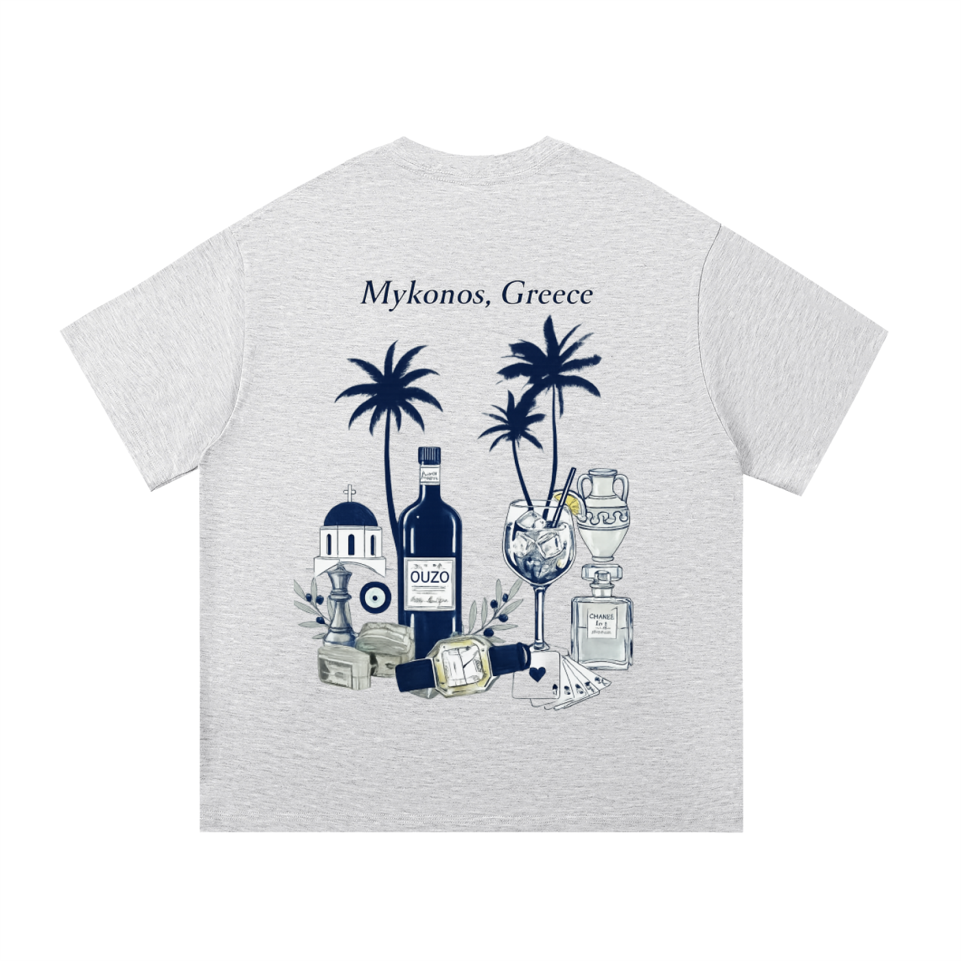 Mykonos Essential Cotton T-Shirt