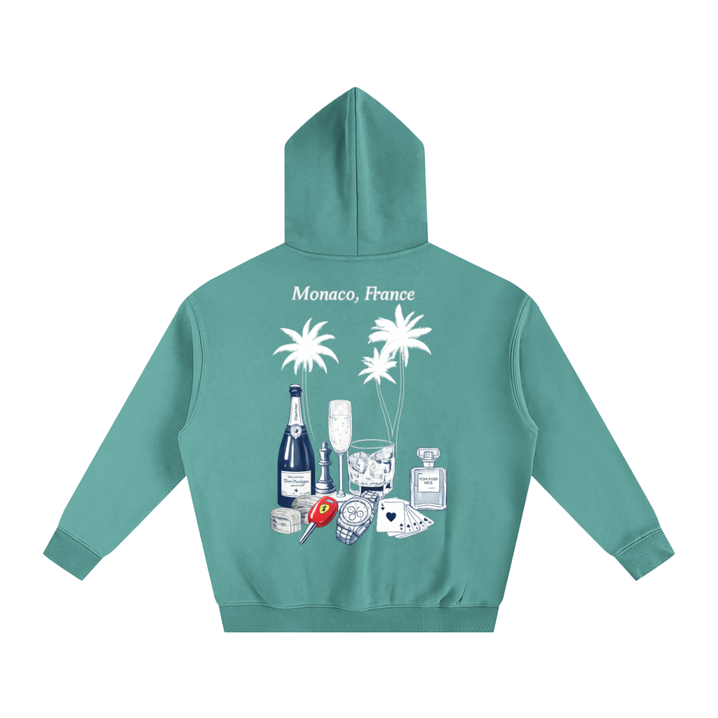 Monaco: Oversize Fleeced Hoodie