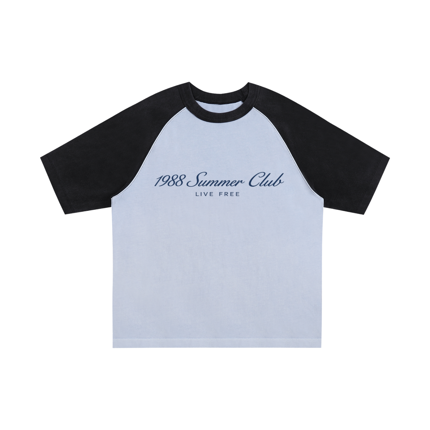 Monaco: Color-Blocked Raglan Sleeve T-Shirt