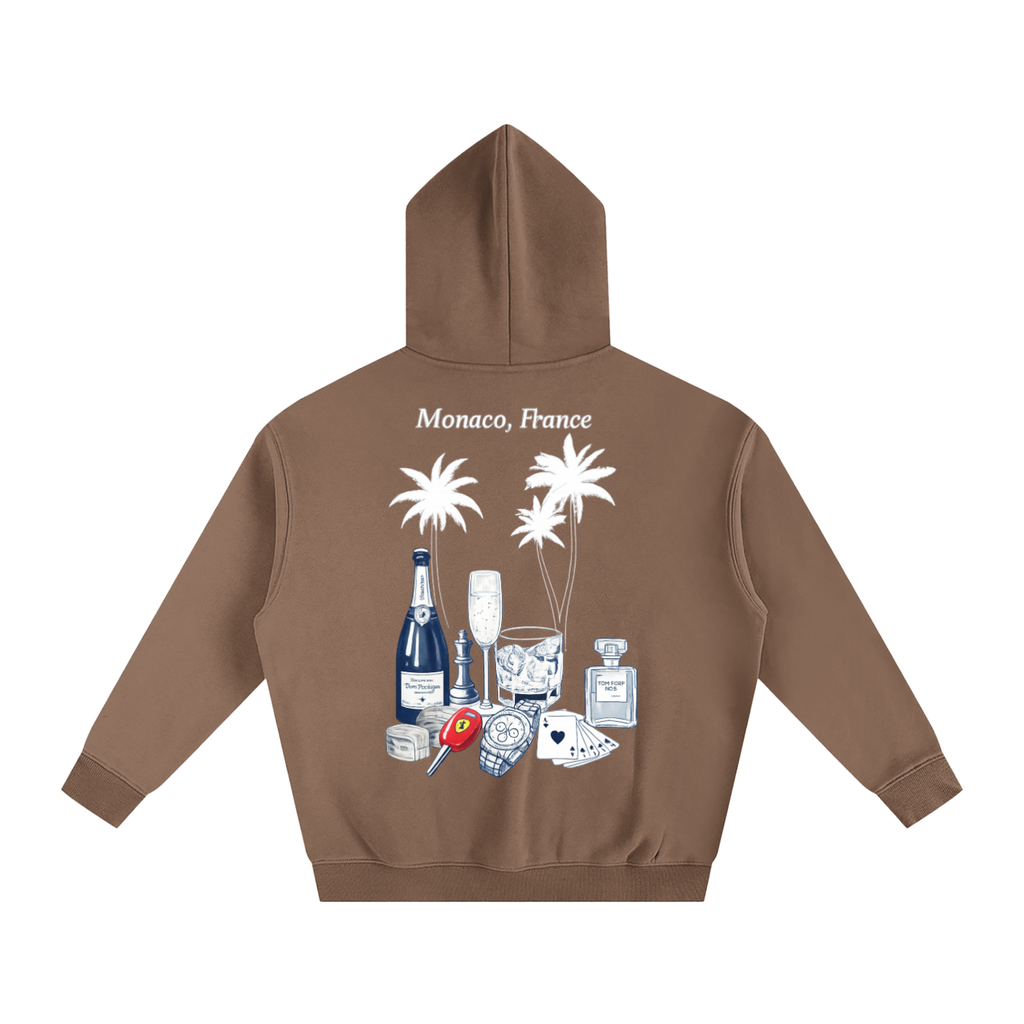 Monaco: Oversize Fleeced Hoodie