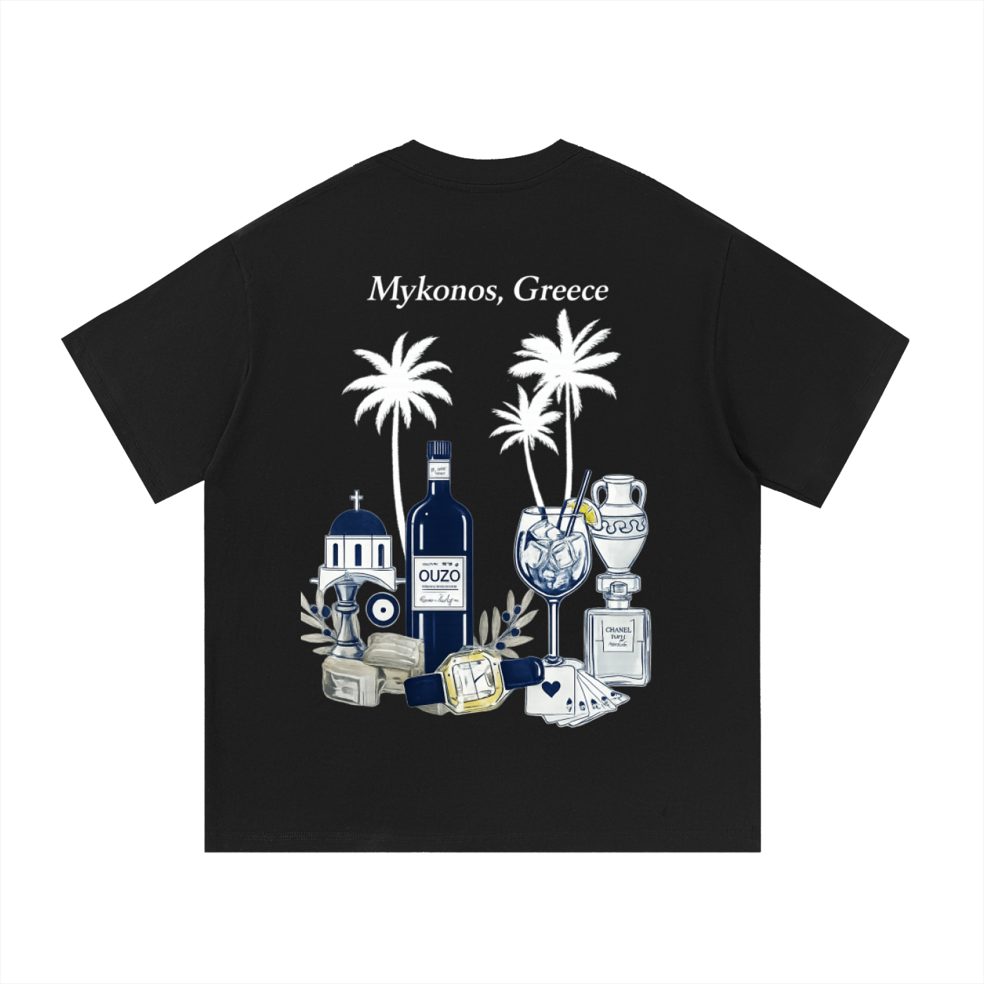 Mykonos Essential Cotton T-Shirt