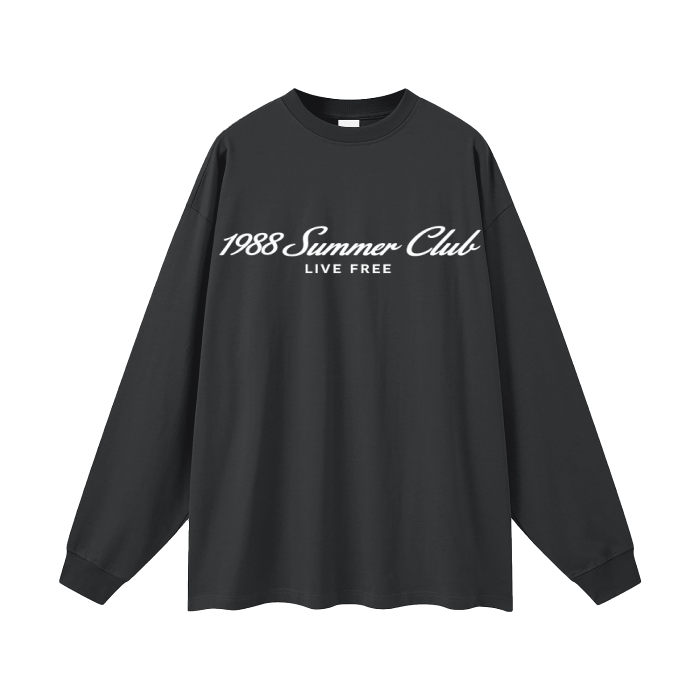 Naples: Oversized Unisex Long Sleeve T-Shirt