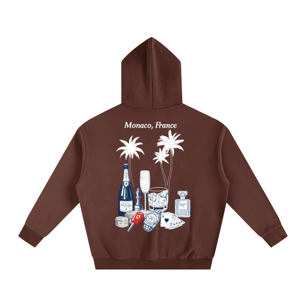 Monaco: Oversize Fleeced Hoodie