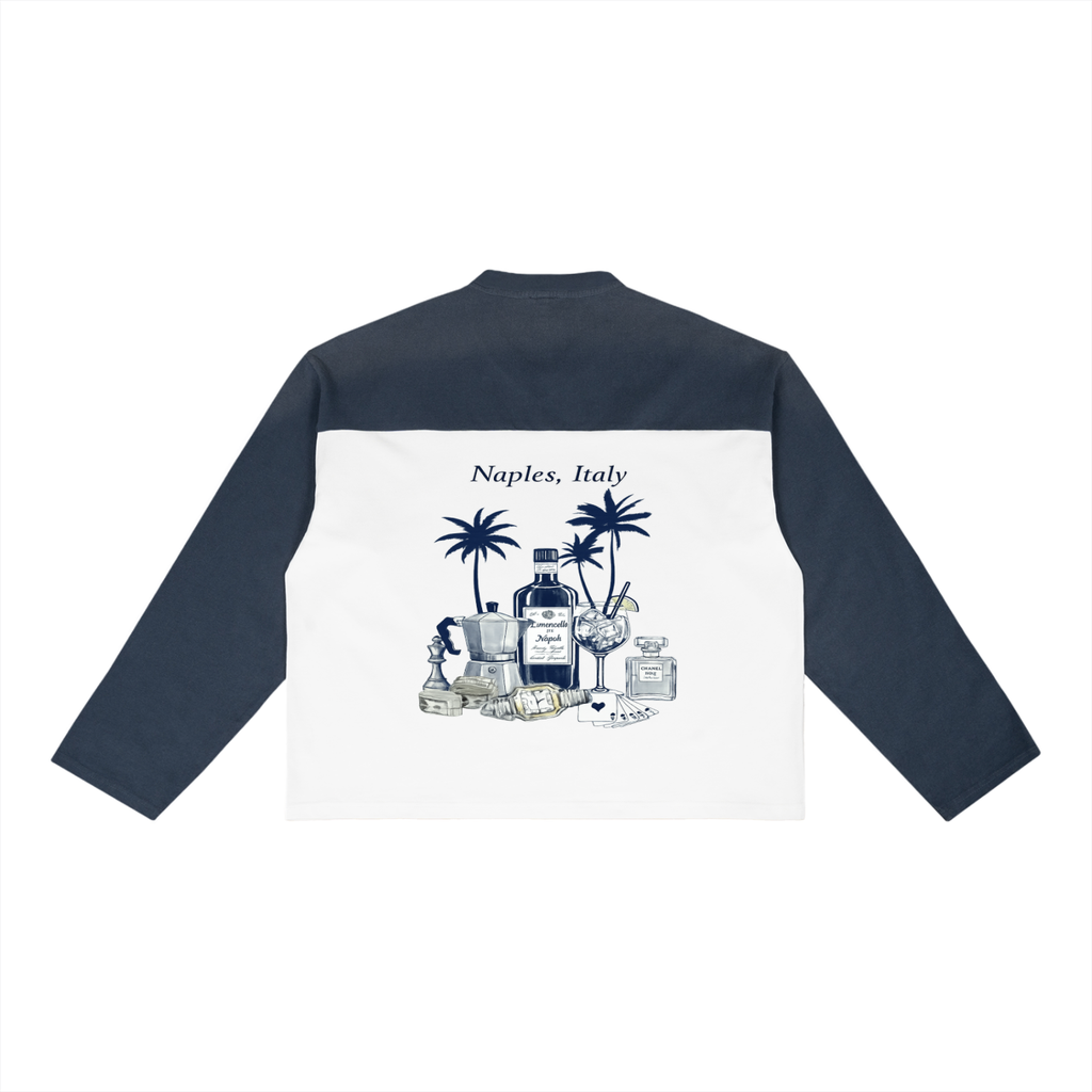Naples: Sun Fade Color-Block T-Shirt