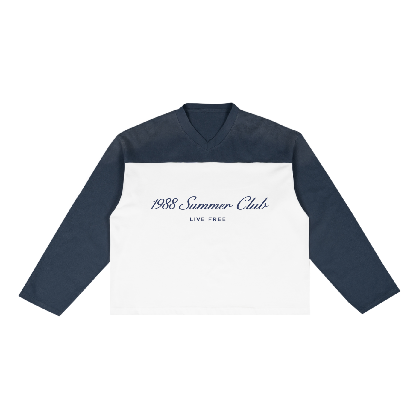 Naples: Sun Fade Color-Block T-Shirt