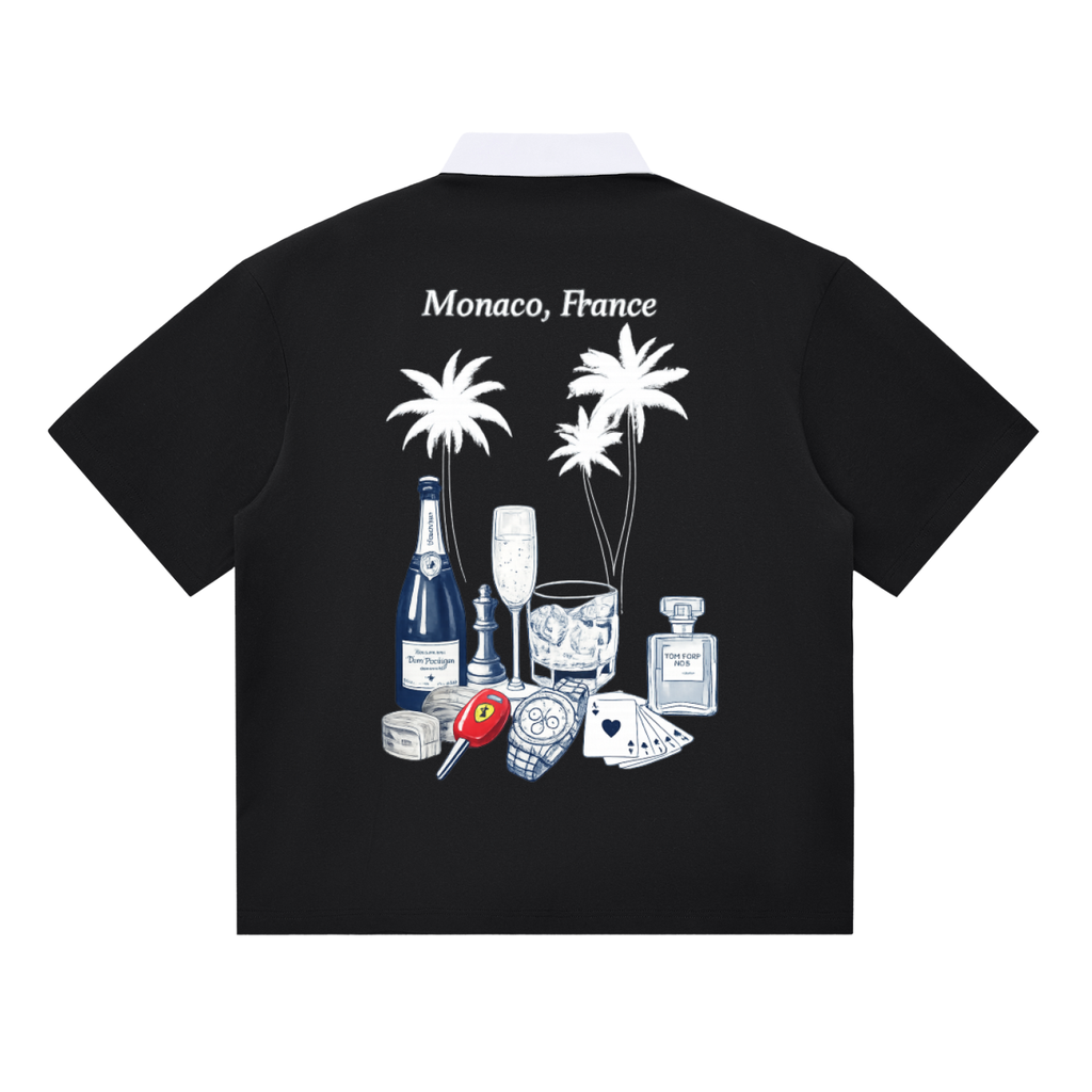 Monaco: Essential Contrast Polo Shirt