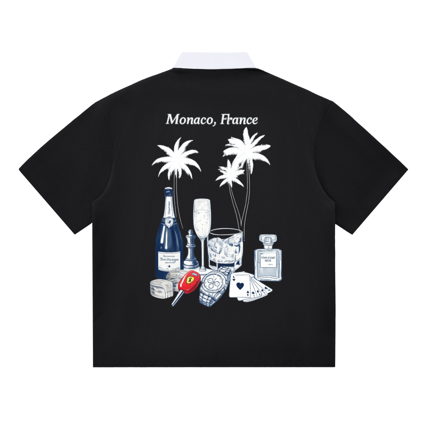 Monaco: Essential Contrast Polo Shirt