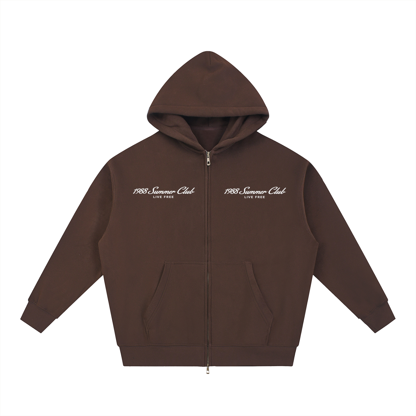 Monaco: Essential Oversized Fleece Boxy Hoodie