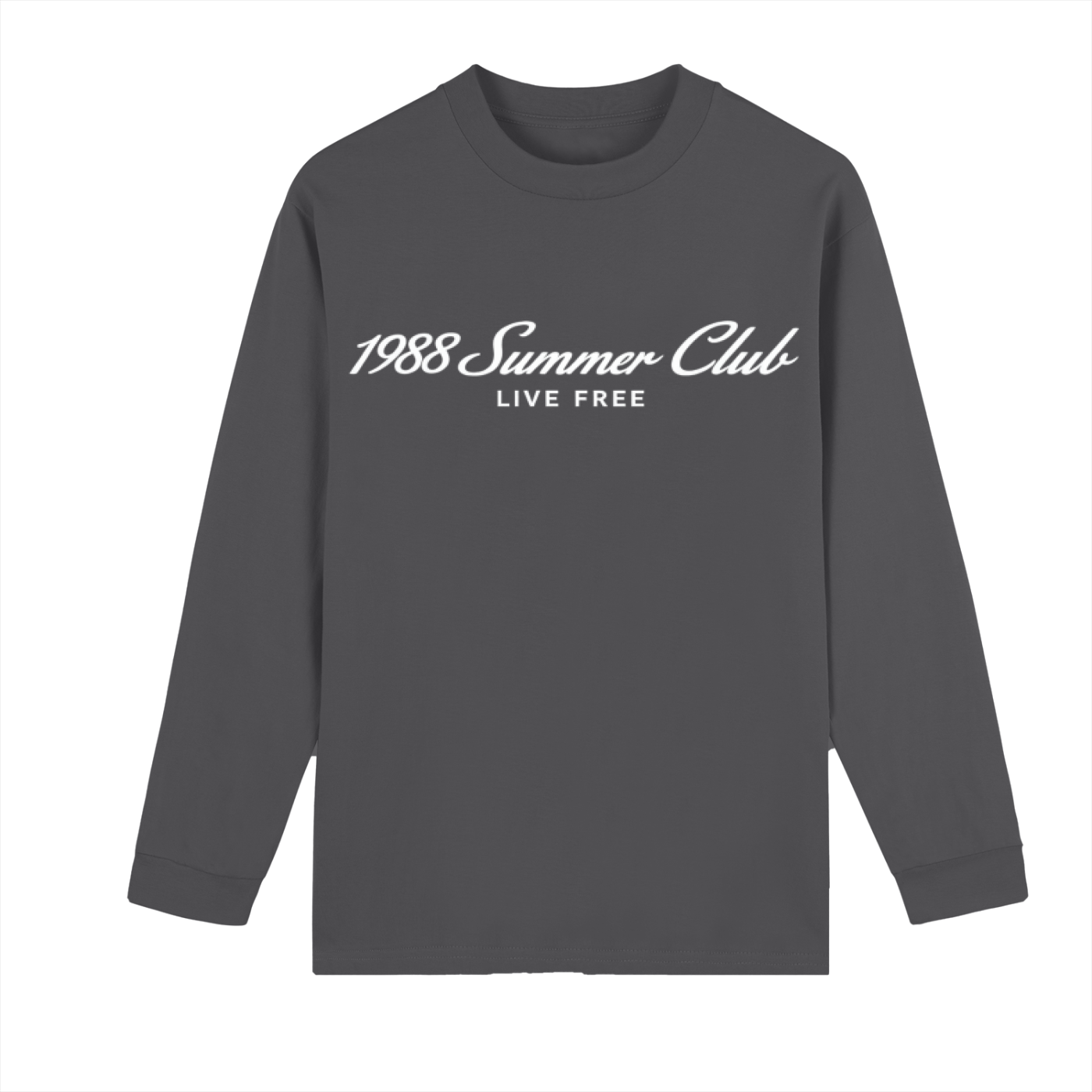 Mykonos Crew Neck Drop Shoulder Long Sleeve Shirt