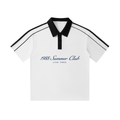 Mykonos Contrast Collar Short-Sleeve Polo Shirt