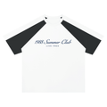 Mykonos Unisex Color Block Raglan T-Shirt