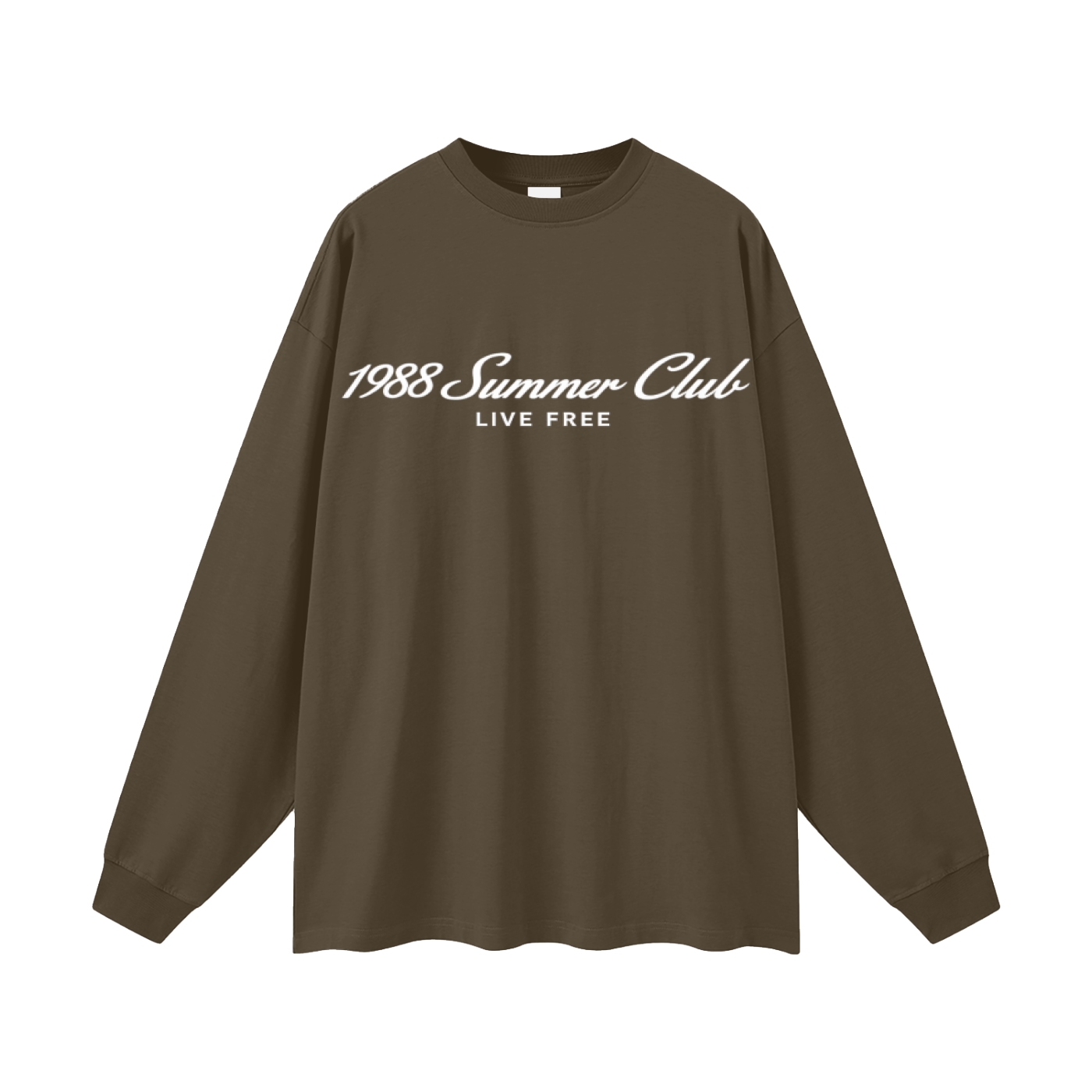 Naples: Oversized Unisex Long Sleeve T-Shirt