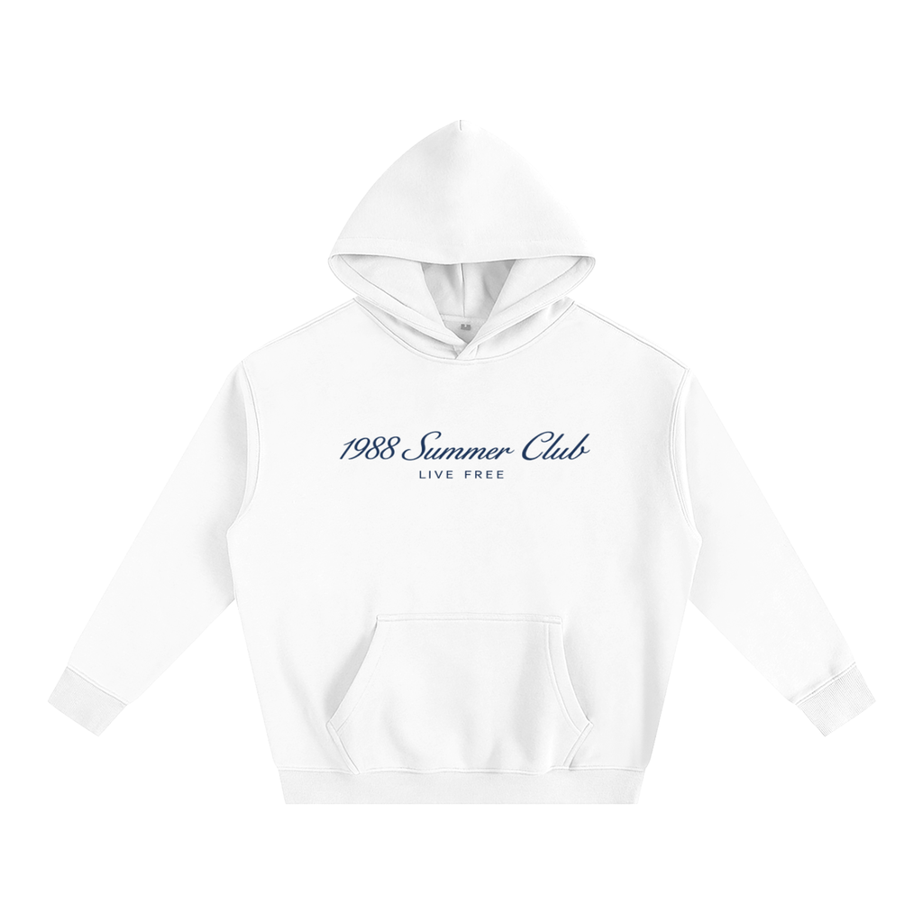 Monaco: Oversize Fleeced Hoodie