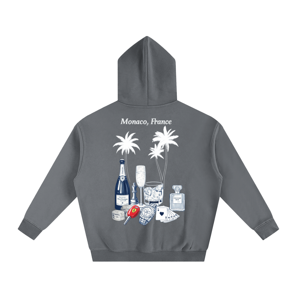 Monaco: Oversize Fleeced Hoodie