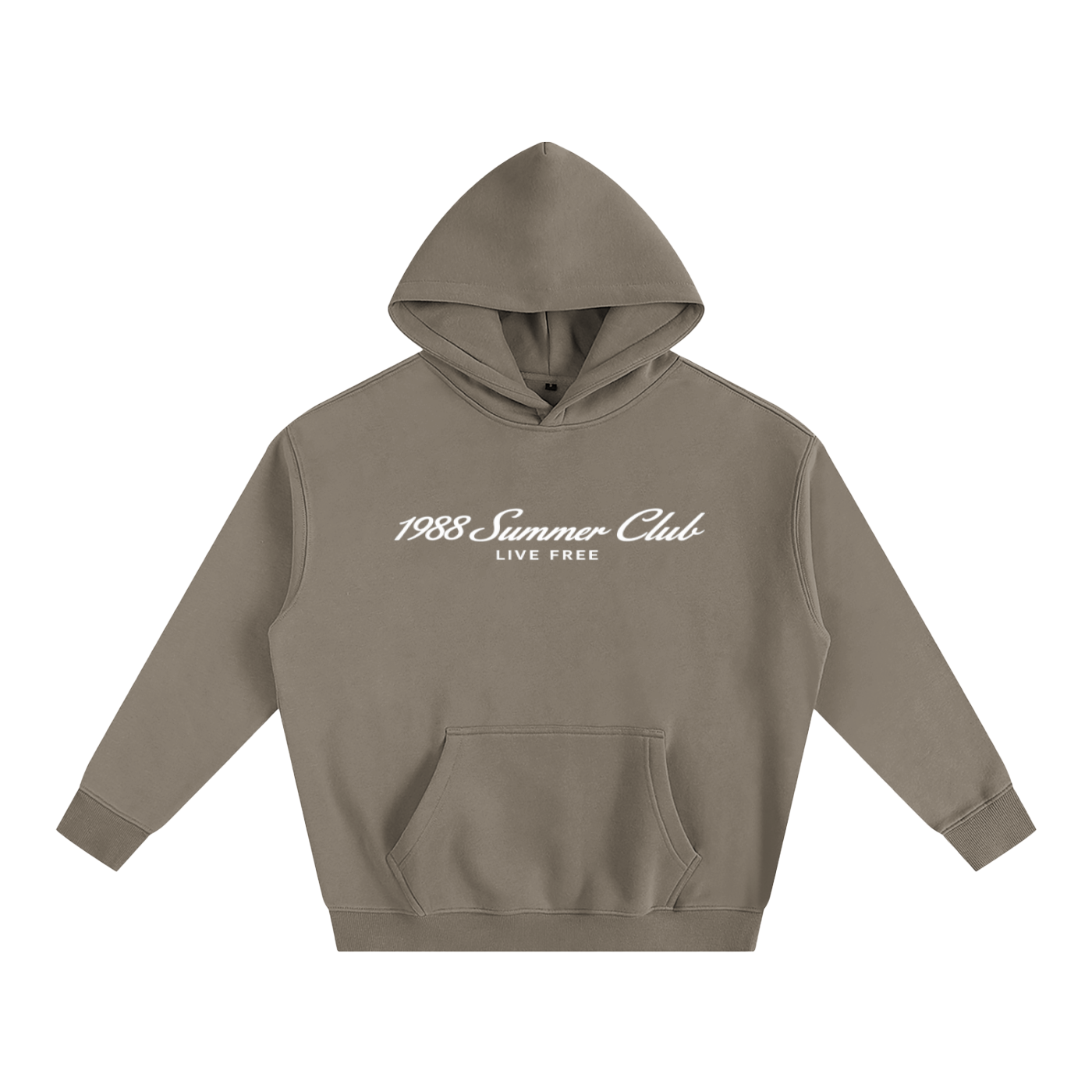 Monaco: Oversize Fleeced Hoodie