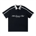 Mykonos Unisex Contrast Piping Polo Shirt