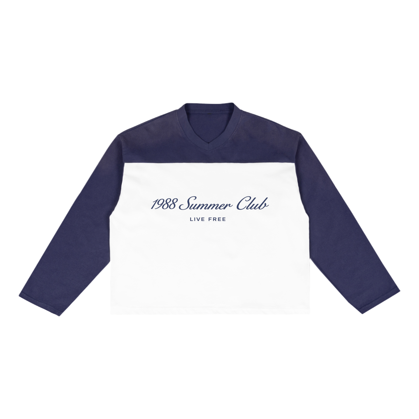Naples: Sun Fade Color-Block T-Shirt