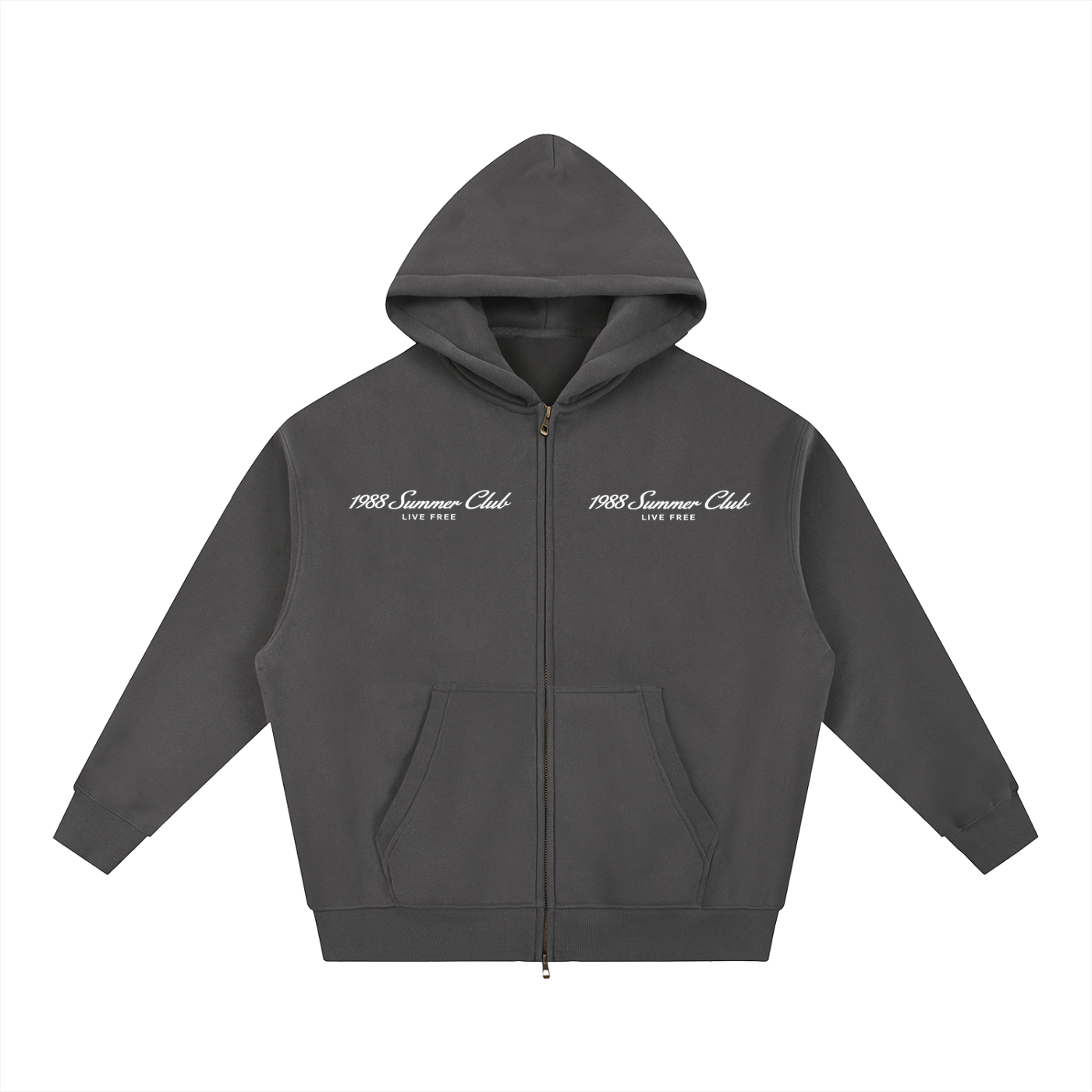 Monaco: Essential Oversized Fleece Boxy Hoodie