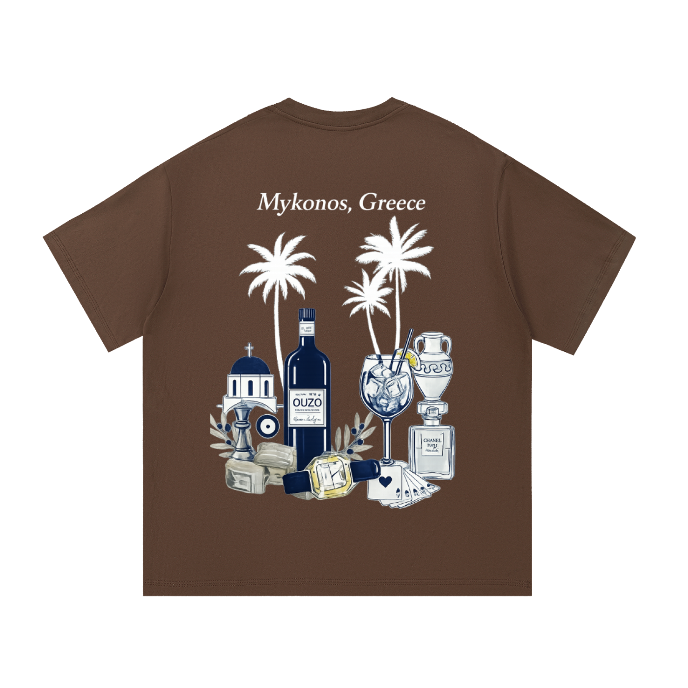 Mykonos Essential Cotton T-Shirt