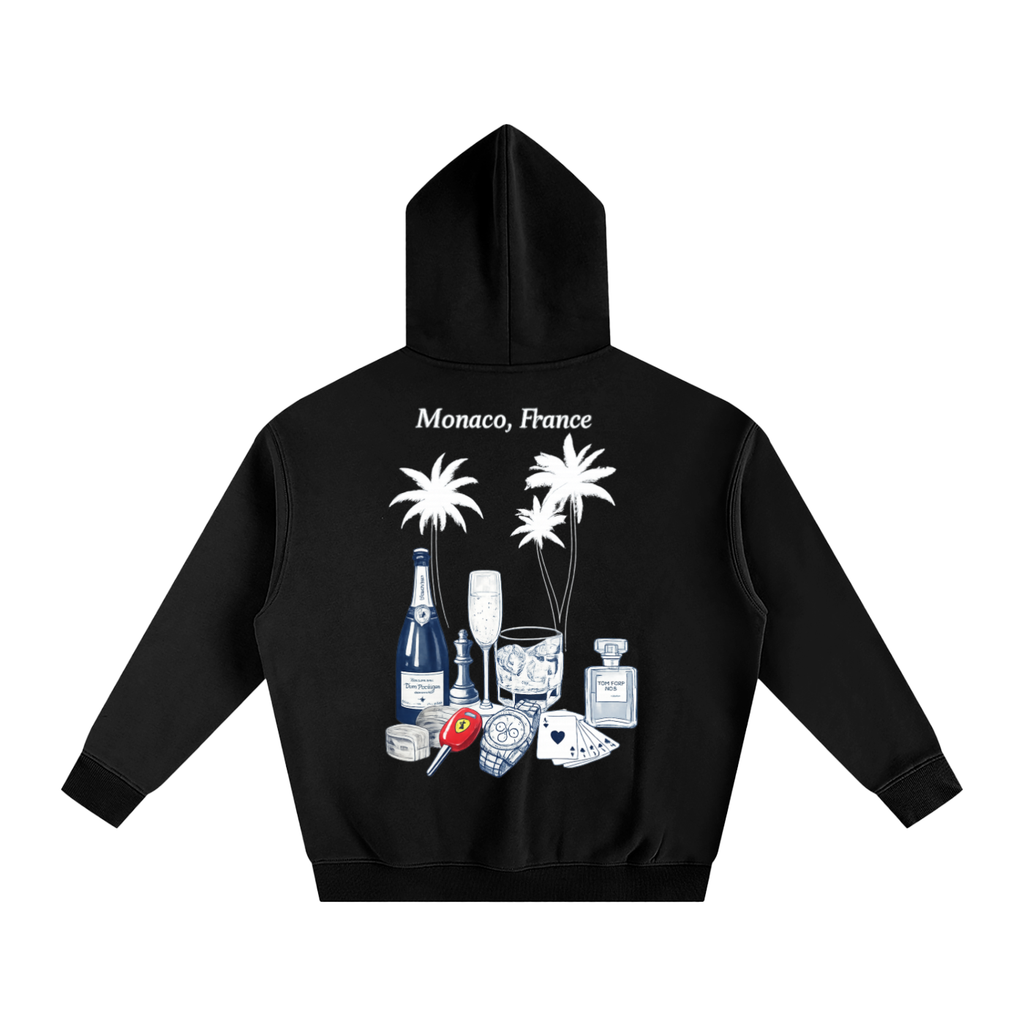 Monaco: Oversize Fleeced Hoodie