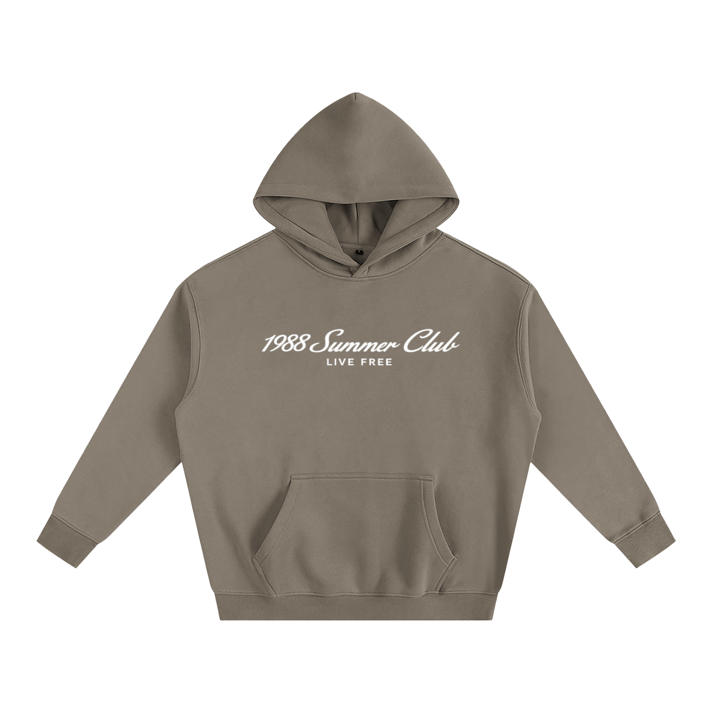 Mykonos Oversize Fleeced Hoodie