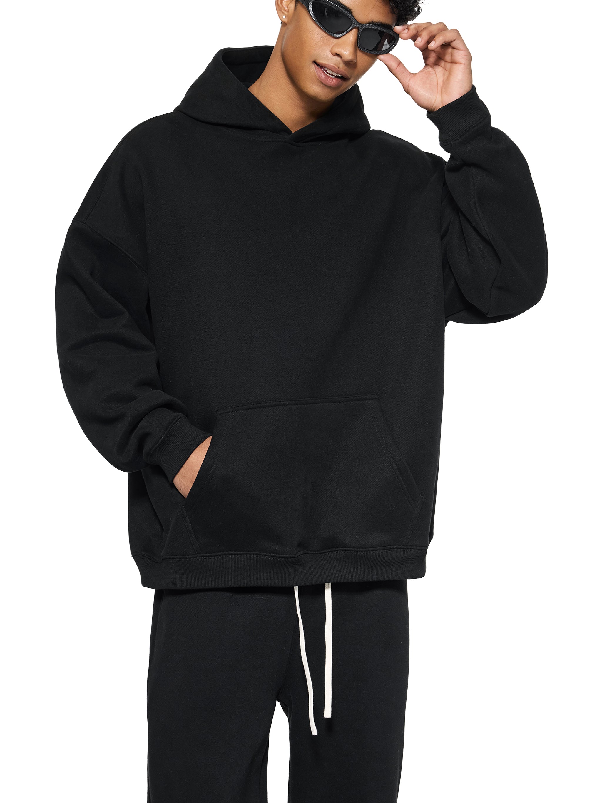 Mykonos Oversize Fleeced Hoodie
